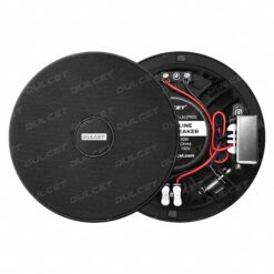 DULCET DC-CS6F-LN Pro Black 6.5 inch 20W 2 Way Ceiling Speaker