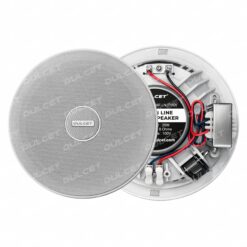 DULCET DC-CS6F-LN Pro White 6.5 inch 20W 2 Way Ceiling Speaker