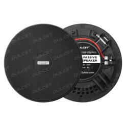 DULCET DC-CS6F-PS Pro Black 6.5 inch 20W 2 Way Ceiling Speaker