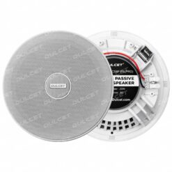 DULCET DC-CS6F-PS Pro White 6.5 inch 20W 2 Way Ceiling Speaker