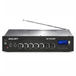 Dulcet DC-PA100X 100W High Power 2 Zone Public Address Amplifier