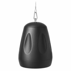 DULCET DC-PS30X 30W Black Pendant Outdoor Speaker Water & Dust Resistant Wall Mount Speaker